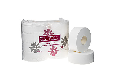 Caprice Jumbo 2Ply 300M 8/Ctn