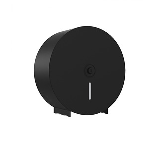 Bradley Dispenser Jumbo Single With Horizontal Window & Back Plate Matt Black