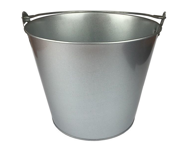Ice Bucket Galvanised With Handle 5Ltr