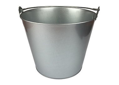 Ice Bucket Galvanised With Handle 5Ltr