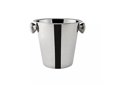 Wine Bucket S/S Mirror Finished With Knobs 6/12