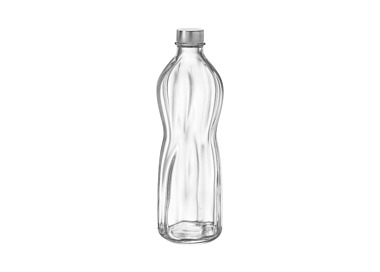 Bormioli Rocco Aqua Bottle With Lid Clear 1Ltr 6/Ctn