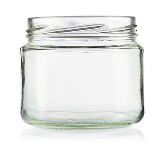 Jar Multi Purpose Flint Twist Top Clear 300ml 20/Ctn