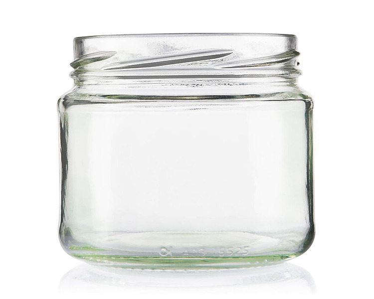 Jar Multi Purpose Flint Twist Top Clear 300ml 20/Ctn