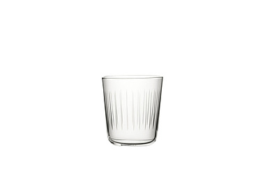 Utopia Votive Large Ribbed Clear 6/Ctn
