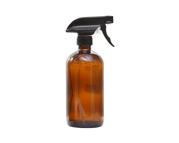 Aromatherapy Glass Spray Bottle Amber With Trigger 500ml 4/Pkt