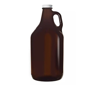 Libbey Growler With Lid Amber 1893ml 6/Ctn