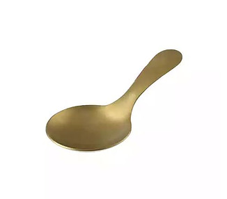 Vintage Canape Spoon Gold 90mm 24/576