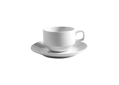 Bistro Tea Cup Saucer 148mm 72/Ctn