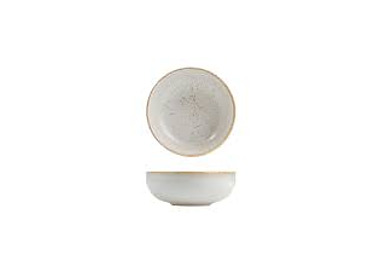 Eclipse Duo Limestone Round Bowl 125mm 6/Ctn