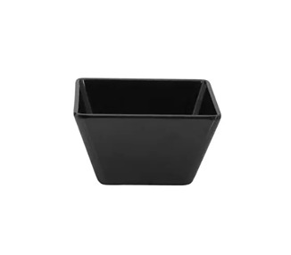 Melamine Square Bowl Black 70 x 70 x 42mm 12/48