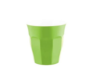 Melamine Tumbler Lime /White 300ml 12/144