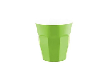 Melamine Tumbler Lime /White 300ml 12/144