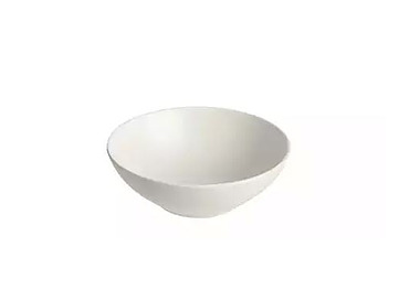 Melamine Cou Cou Coupe Round Bowl Dual Colour White & White 210mm 9/36
