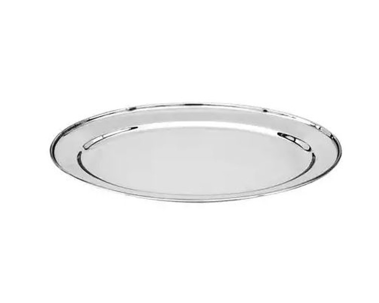 Satinless Steel Oval Platter 400mm 12/Ctn