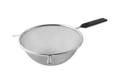 Strainer Double Mesh Plastic Handle 20cm 12/Ctn