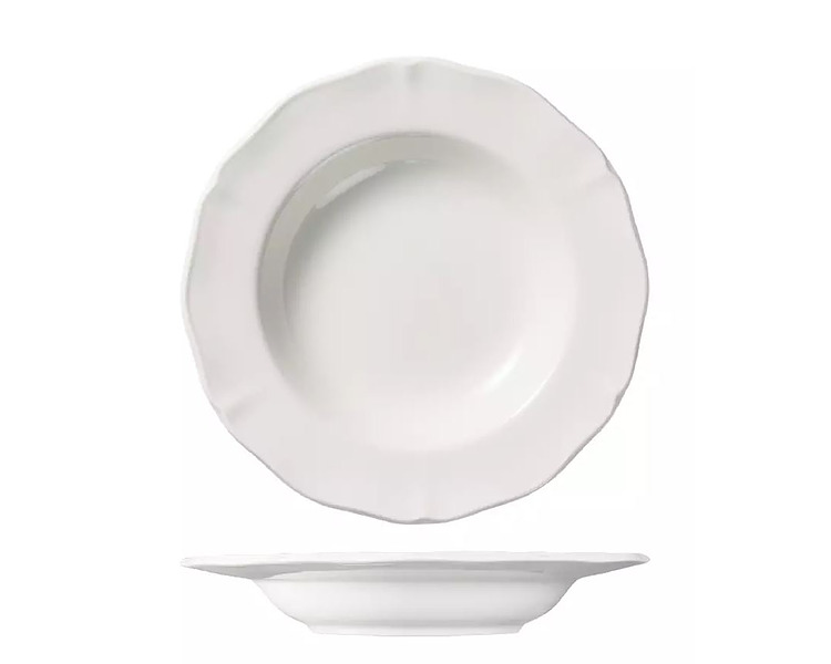 Luzerne Astoria White Soup/Pasta Bowl 235mm 4/12
