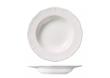 Luzerne Astoria White Soup/Pasta Bowl 235mm 4/12