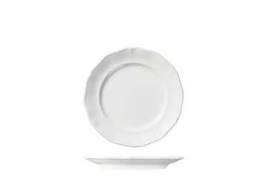 Luzerne Astoria White Round Plate 170mm 6/24