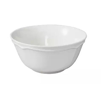 Luzerne Astoria White Round Bowl 130mm 6/48