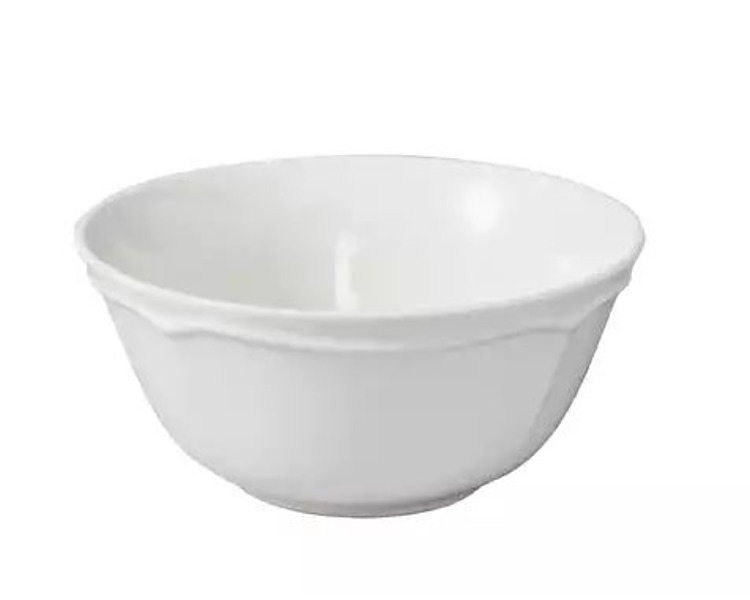 Luzerne Astoria White Round Bowl 130mm 6/48