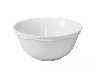 Luzerne Astoria White Round Bowl 130mm 6/48
