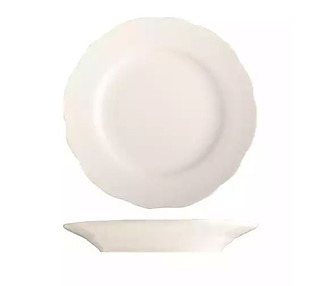 Tuxton Round Plate Shell 228mm 24/Ctn