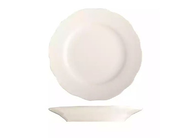 Tuxton Round Plate Shell 228mm 24/Ctn