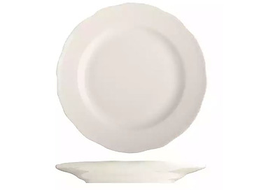 Tuxton Round Plate Shell 243mm 24/Ctn