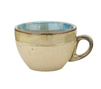 Brew Pottery Sandy Beige Cappuccino Cup 220ml 6/36
