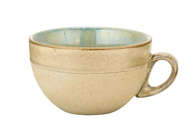 Brew Pottery Sandy Beige Latte Cup Beige 280ml 6/36