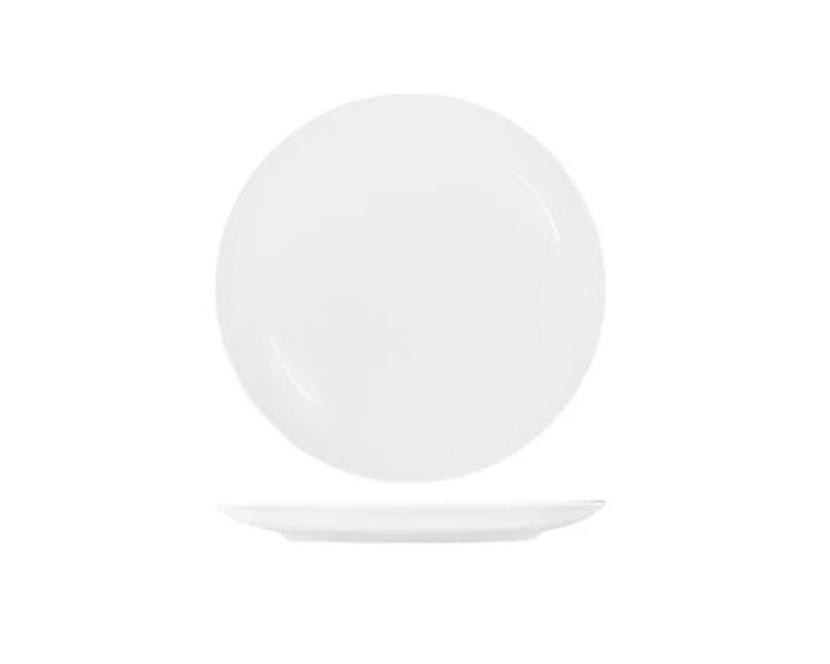 Tablekraft Core Round Coupe Plate White 260mm 24/Ctn