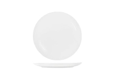 Tablekraft Core Round Coupe Plate White 260mm 24/Ctn