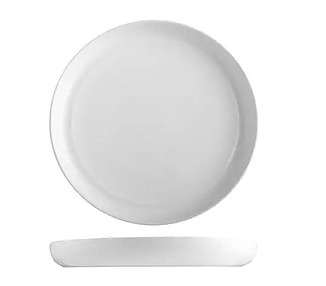 Pottr Butler Stackable Plate White 230mm 6/Ctn