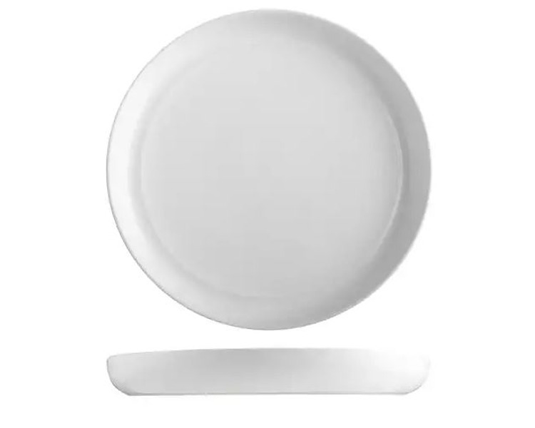 Pottr Butler Stackable Plate White 250mm 6/Ctn