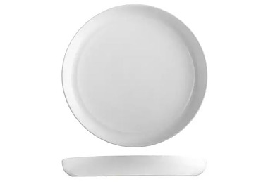 Pottr Butler Stackable Plate White 250mm 6/Ctn