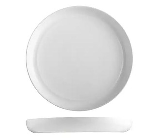 Pottr Butler Stackable Plate White 270mm 6/Ctn