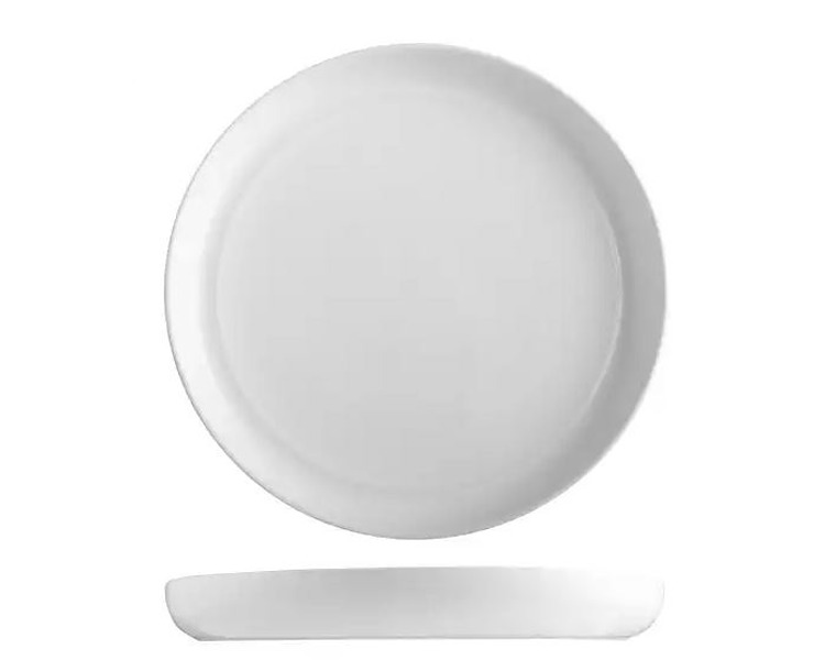 Pottr Butler Stackable Plate White 290mm 6/Ctn