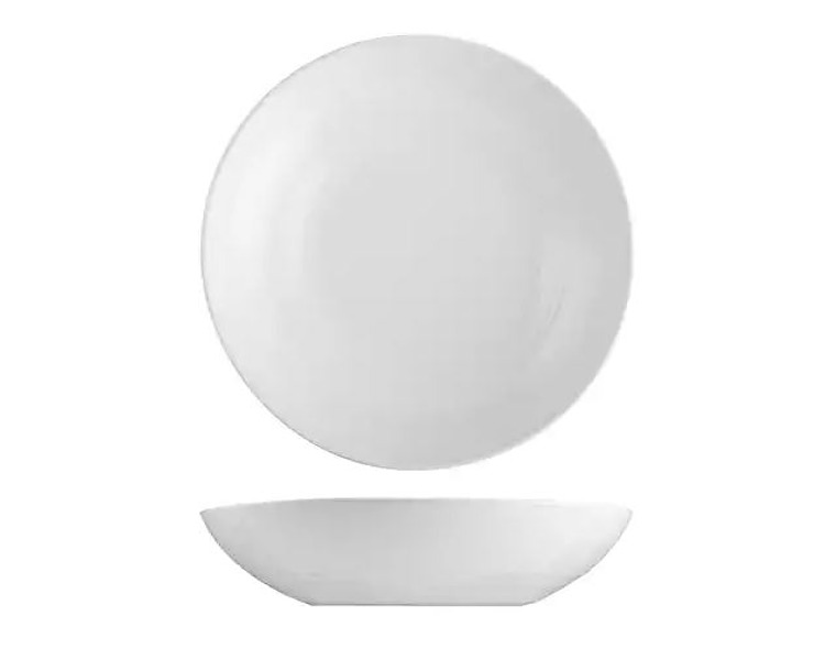 Pottr Aspen Coupe Bowl White 240mm 4/Ctn