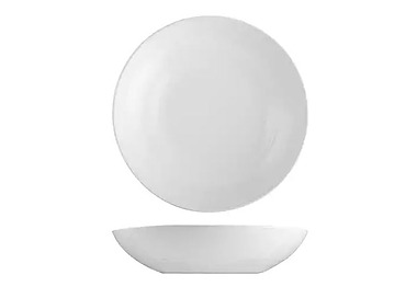 Pottr Aspen Coupe Bowl White 240mm 4/Ctn