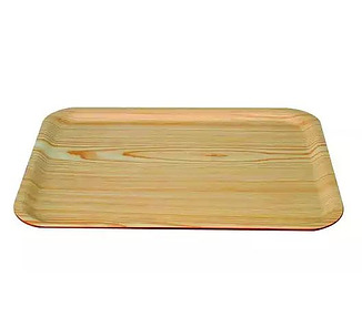 Tray Rectangular Birch Wood 600 x 450mm 6/12