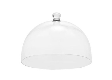 Cloche/Cake Dome Polycarbonate Clear 312 x 231mm 8/Ctn