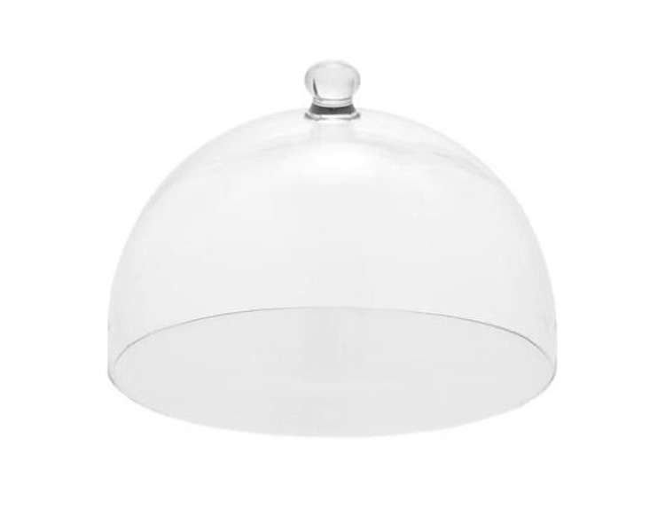 Cloche/Cake Dome Polycarbonate Clear 363 x 253mm 8/Ctn