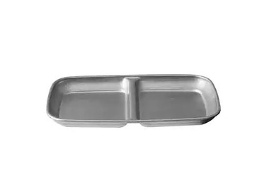 Moda Vintage Divided Sauce Dish S/S 156 x 90mm 6/120