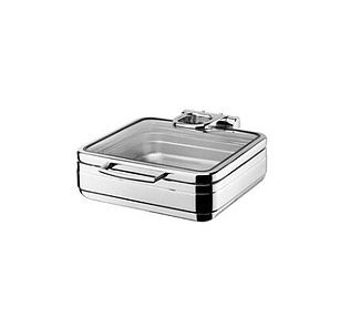 Athena Induction Chafer 2/3 Size Full Glass Lid