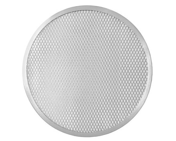 Vogue Aluminium Perforated Pizza Tray 305mm