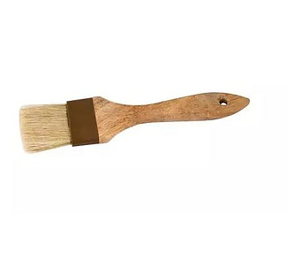 Pastry Brush Wood Handle 25mm 12/Ctn