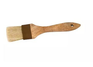 Pastry Brush Wood Handle 25mm 12/Ctn