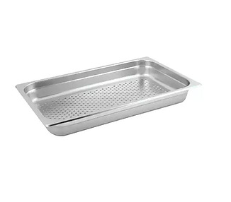 Steam Pan Anti Jam 1/1 25mm Perforated 6/Ctn