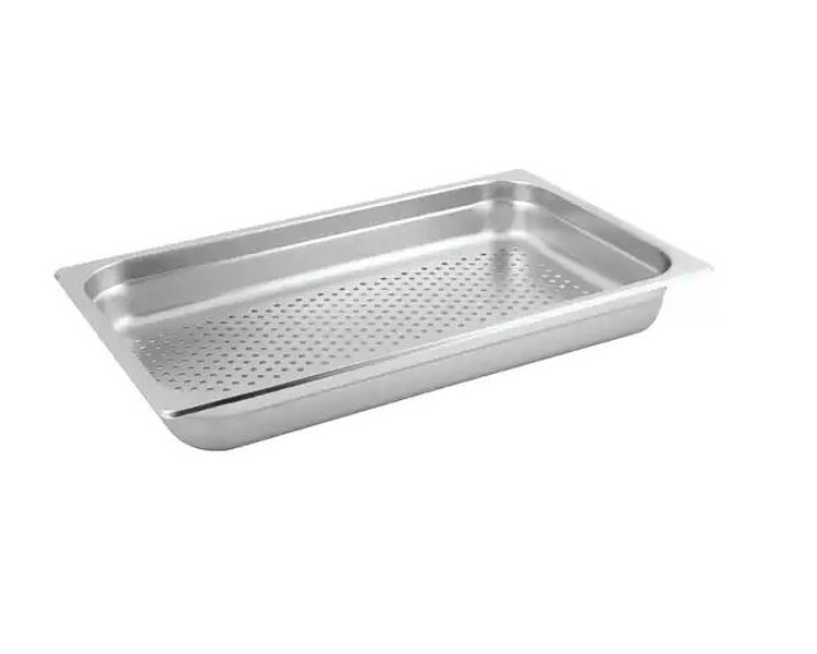 Steam Pan Anti Jam 1/1 25mm Perforated 6/Ctn